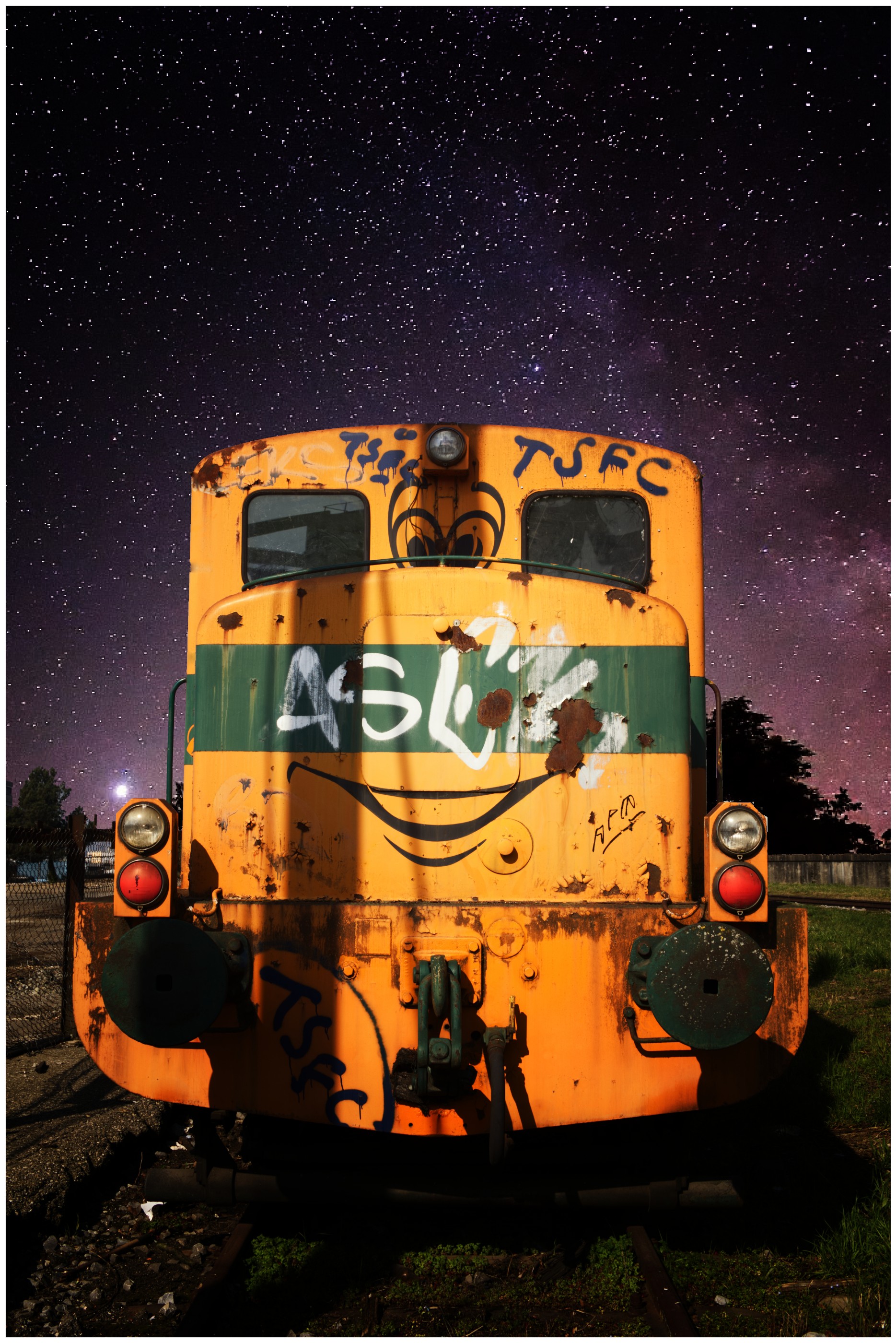 Train lausanne & ciel oron